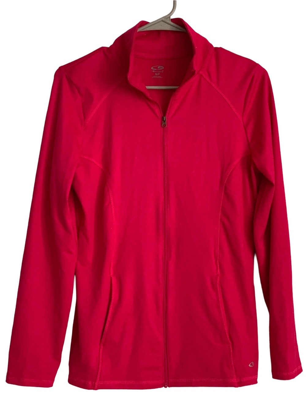 C9 CHAMPION Women’s Bright Pink Full Zipper Front Athleisure Jacket